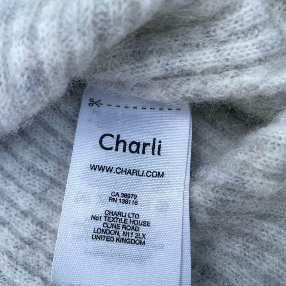 Anthropologie Charli Multicolor Striped Alpaca Blend Sweater (17” pit to pit) - Picture 7 of 9
